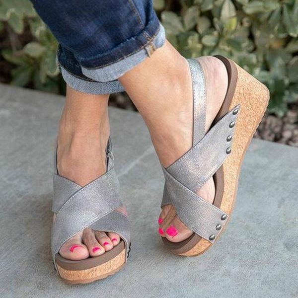 women's summer sandals platform buckle large size light bottom sandalias de verano para mujer, Black
women's summer sandals platform buckle large size light bottom sandalias de verano para mujer, Black