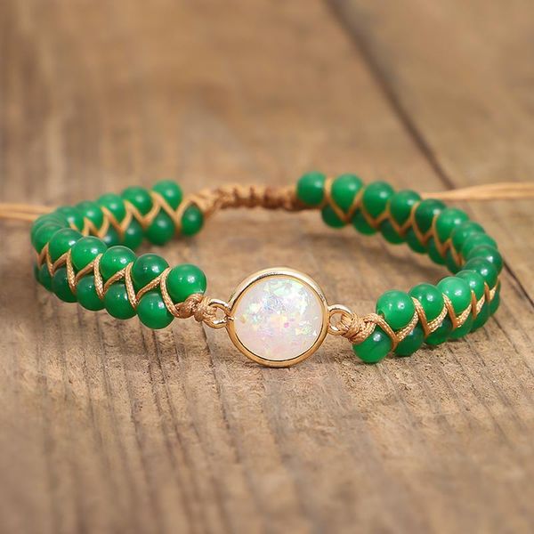 natural stone wrap bracelets opal charm handmade string braided yoga friendship bracelet bangle bohemian jewellery, Golden;silver
natural stone wrap bracelets opal charm handmade string braided yoga friendship bracelet bangle bohemian jewellery, Golden;silver