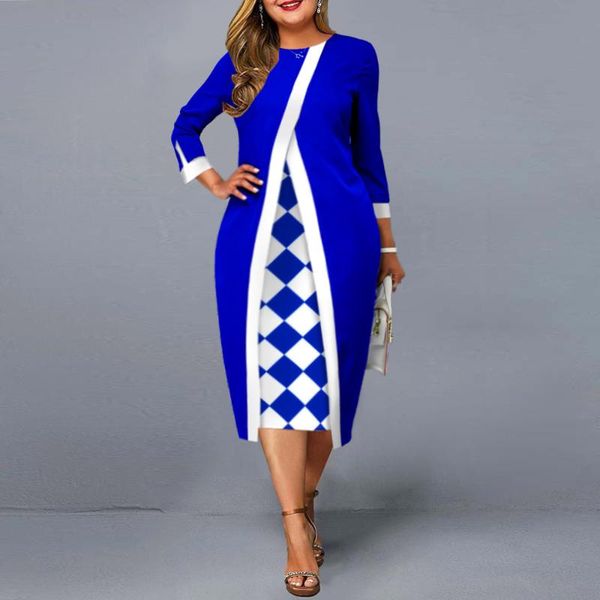 plus size dresses women dress elegant plaid printed evening party 2022 autumn winter long sleeve midi blue year outfits, Black
plus size dresses women dress elegant plaid printed evening party 2022 autumn winter long sleeve midi blue year outfits, Black