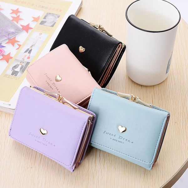 purse 2021 korean fresh small girl coin wallet love pattern hasp leather slim female wallets child mini purses card holder, White
purse 2021 korean fresh small girl coin wallet love pattern hasp leather slim female wallets child mini purses card holder, White