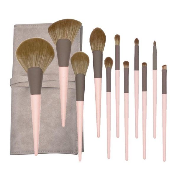 makeup brushes 11pcs wooden handle brush set portable eye shadow blending eyeliner eyelash eyebrow fluorescent series beauty tool
makeup brushes 11pcs wooden handle brush set portable eye shadow blending eyeliner eyelash eyebrow fluorescent series beauty tool