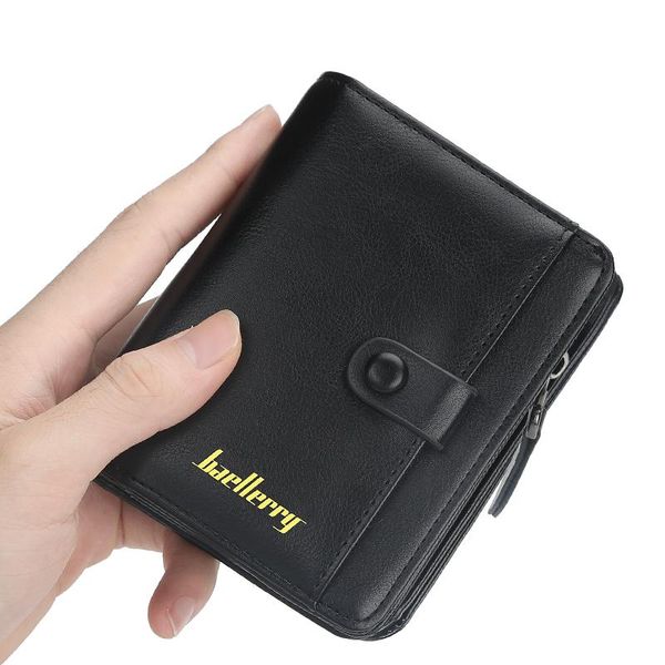 wallets men's short wallet multi-card driver's license bag fashion zipper change storage, Red;black
wallets men's short wallet multi-card driver's license bag fashion zipper change storage, Red;black