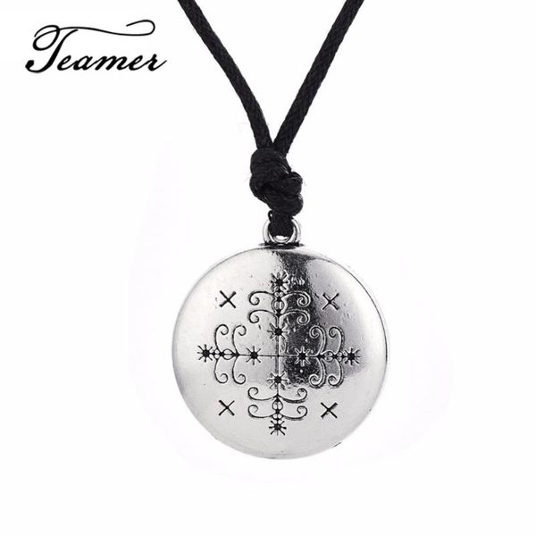 teamer tibetan jewelry necklace round vinking tunes sliver/gold color talisman amulet religiou wicca pendant necklaces, Silver
teamer tibetan jewelry necklace round vinking tunes sliver/gold color talisman amulet religiou wicca pendant necklaces, Silver