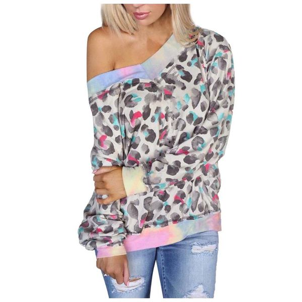 women casual long sleeve blouse v neck leopard print loose pullover sweatshirt plus size 2xl f5 women's hoodies & sweatshirts, Black
women casual long sleeve blouse v neck leopard print loose pullover sweatshirt plus size 2xl f5 women's hoodies & sweatshirts, Black