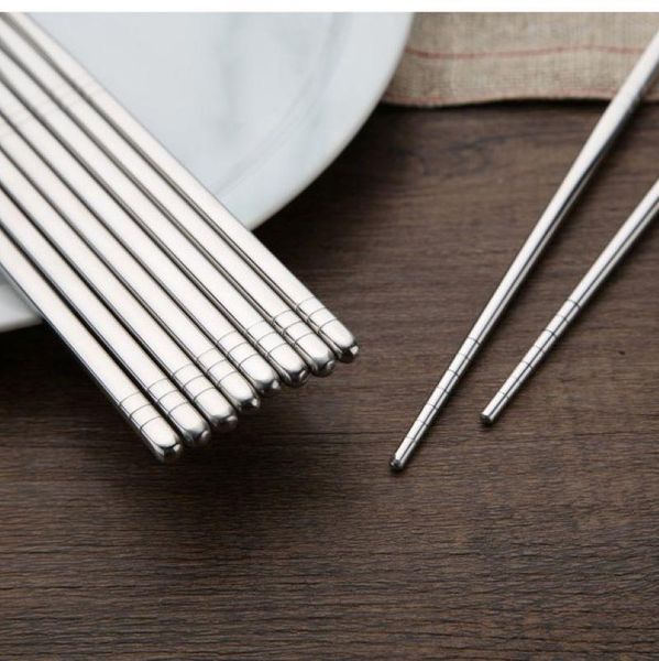 chopsticks 1 pairs chinese metal 304 non-slip stainless steel chop sticks reusable sushi pot dumplings
chopsticks 1 pairs chinese metal 304 non-slip stainless steel chop sticks reusable sushi pot dumplings