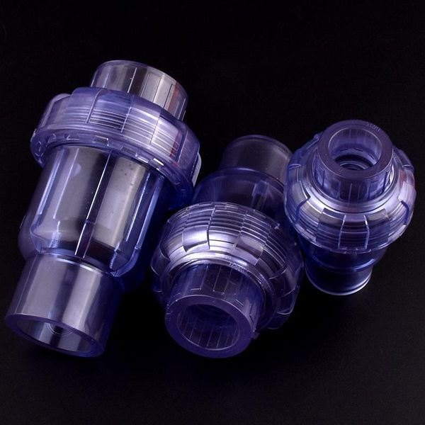 watering equipments 1pc 20~63mm upvc transparent check valve fish tank garden irrigation aquarium tube adapter fittings pvc pipe connector
watering equipments 1pc 20~63mm upvc transparent check valve fish tank garden irrigation aquarium tube adapter fittings pvc pipe connector