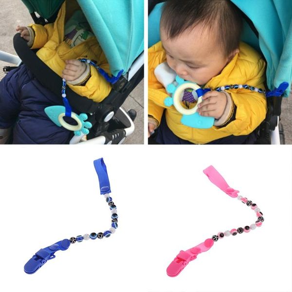 pacifiers# baby kids pacifier clip chain blue eyes beads dummy soother nipple strap holder 67jc
pacifiers# baby kids pacifier clip chain blue eyes beads dummy soother nipple strap holder 67jc