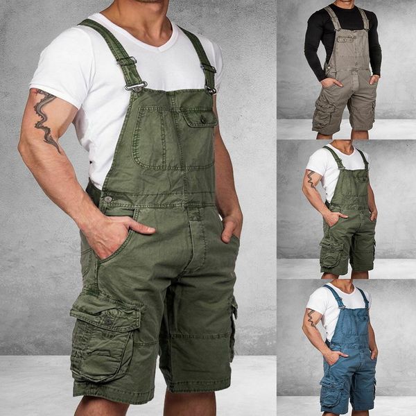 men 3 colors jumpsuit plus size casual jogger loose multi pocket streetwear fashion solid suspenders male workwear harajuku, Blue
men 3 colors jumpsuit plus size casual jogger loose multi pocket streetwear fashion solid suspenders male workwear harajuku, Blue