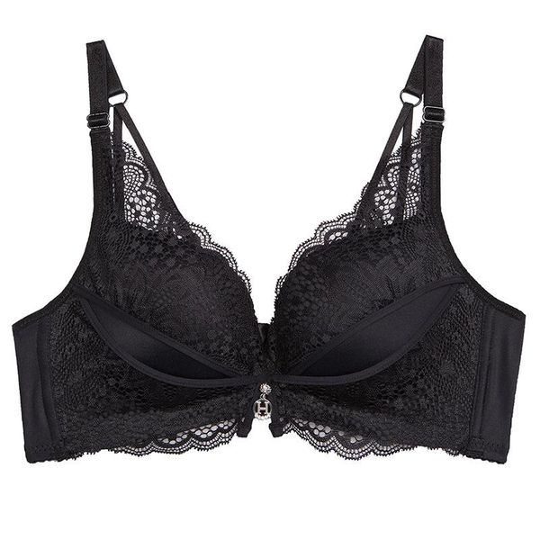 bras 2021 women underwear lace bra medium thick cup no steel ring lingerie gather fashion brand design, Red;black
bras 2021 women underwear lace bra medium thick cup no steel ring lingerie gather fashion brand design, Red;black