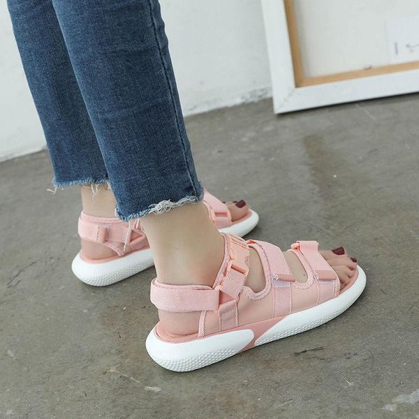 sandals female students 2021 summer wild network infrared wear flat sports college style roman shoes tide, Black
sandals female students 2021 summer wild network infrared wear flat sports college style roman shoes tide, Black