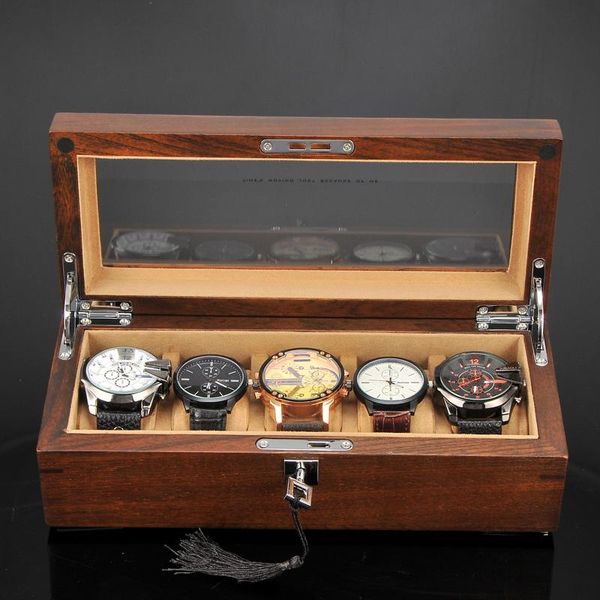 watch boxes & cases luxury display box for men watches 5 slots fashion home wooden 200911-22, Black;blue
watch boxes & cases luxury display box for men watches 5 slots fashion home wooden 200911-22, Black;blue