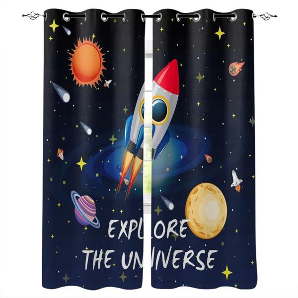 space universe planet rocket curtains for bedroom living room modern kitchen windows curtain home decoration drapes &
space universe planet rocket curtains for bedroom living room modern kitchen windows curtain home decoration drapes &