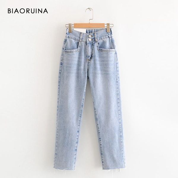 women's jeans biaoruina blue washing bleached fashion tassels female high waist casual straight ankle length
women's jeans biaoruina blue washing bleached fashion tassels female high waist casual straight ankle length