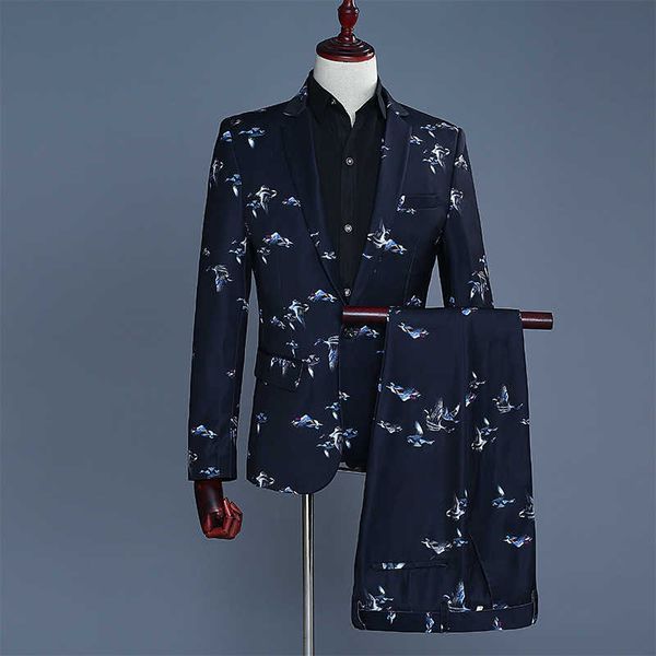 men's suits & blazers design autumn male embroidered suits standard flowers jacket singing stage suit 2 pieces groom's tuxedo dkrv, White;black
men's suits & blazers design autumn male embroidered suits standard flowers jacket singing stage suit 2 pieces groom's tuxedo dkrv, White;black