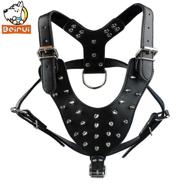 dog collars & leashes 10 color spiked studded harness pu leather chest adjustable large harnesses for breeds pitbull mastiff
dog collars & leashes 10 color spiked studded harness pu leather chest adjustable large harnesses for breeds pitbull mastiff
