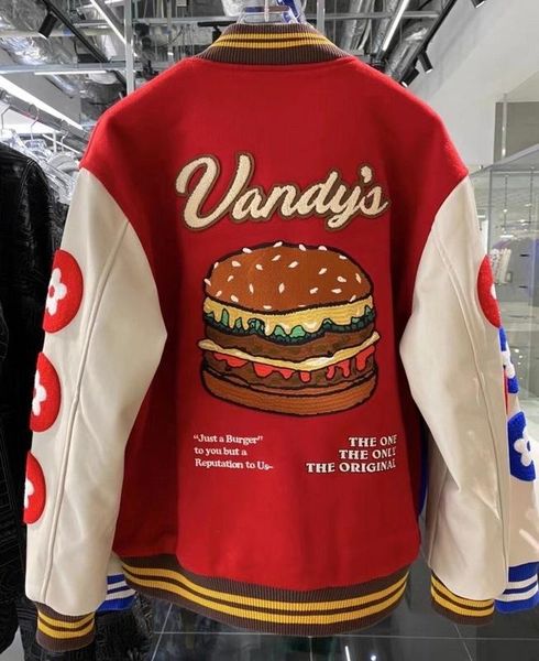 men's jackets 1:1 version 2021fw vandythepink woolen pitch baseball jacket men women couple hip hop high street casual oversize, Black;brown
men's jackets 1:1 version 2021fw vandythepink woolen pitch baseball jacket men women couple hip hop high street casual oversize, Black;brown