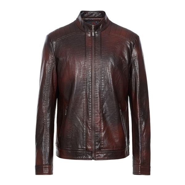 men's leather jacket pu coat men's fashion casual man apparel autumn winter clothing ogmando860 211118, Black
men's leather jacket pu coat men's fashion casual man apparel autumn winter clothing ogmando860 211118, Black