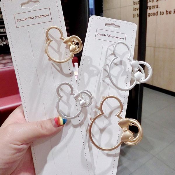 hair accessories 4cm cute bear women fashion mini girls clips headwear styling tools barrettes for