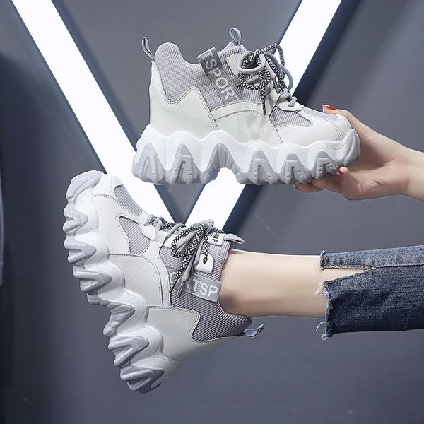 spring women platform chunky sneakers 9cm high heel lace-up casual vulcanize shoes designer breathable mesh dad shoes sneakers
spring women platform chunky sneakers 9cm high heel lace-up casual vulcanize shoes designer breathable mesh dad shoes sneakers