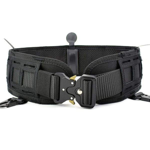 waist support tactical belt molle outdoor cs wargame paintball hunting padded battle belts men military army combat, Black;gray
waist support tactical belt molle outdoor cs wargame paintball hunting padded battle belts men military army combat, Black;gray