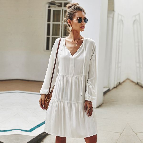 dresses spring summer lace up women full sleeve v-neck mid-calf solid office lady n8zs, Black;gray
dresses spring summer lace up women full sleeve v-neck mid-calf solid office lady n8zs, Black;gray