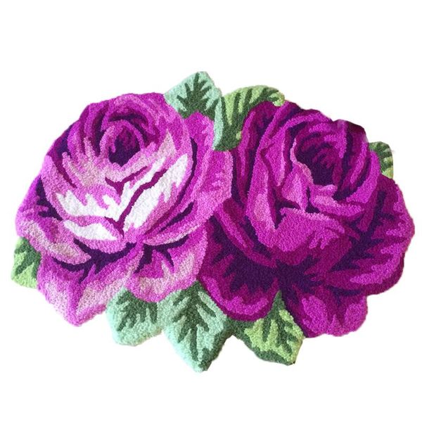 Roses Carpet Floor Mat Purple Sofa Washable Rug Flower Kitchen Area Rugs Modern Living Room Handmade 27.5x23.6in Carpets
Roses Carpet Floor Mat Purple Sofa Washable Rug Flower Kitchen Area Rugs Modern Living Room Handmade 27.5x23.6in Carpets