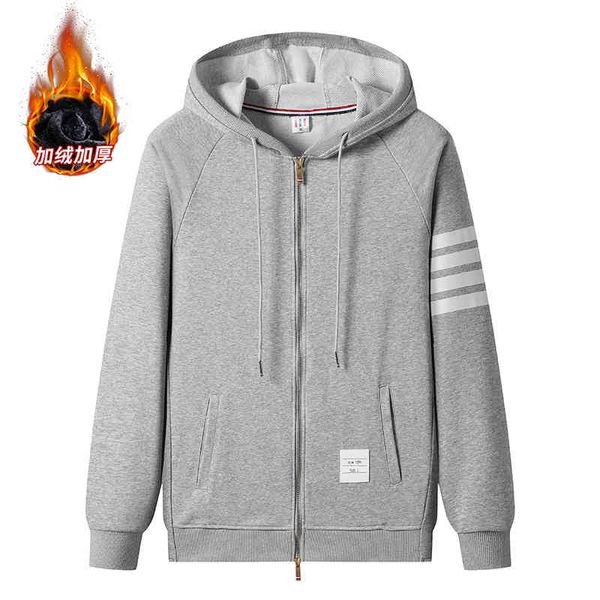 autumn new tb sweater loose trend autumn winter couple cardigan with veet round neck long sve men's et, Black
autumn new tb sweater loose trend autumn winter couple cardigan with veet round neck long sve men's et, Black
