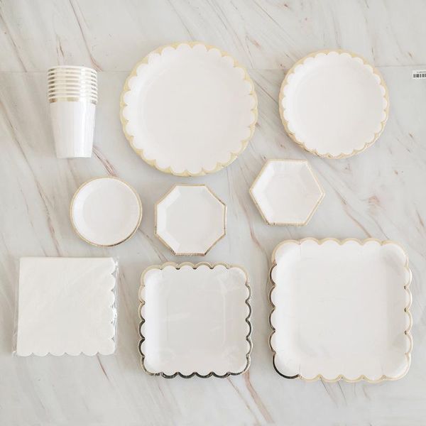 disposable dinnerware white tableware party gold paper plate straws cup 1st birthday wedding decor kids baby shower supplies
disposable dinnerware white tableware party gold paper plate straws cup 1st birthday wedding decor kids baby shower supplies
