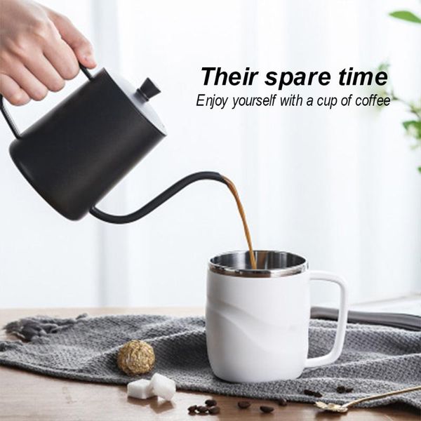 mugs black stainless steel insulated coffee mug with sliding lid vacuum travel handle camping tea flask for cold drinks
mugs black stainless steel insulated coffee mug with sliding lid vacuum travel handle camping tea flask for cold drinks