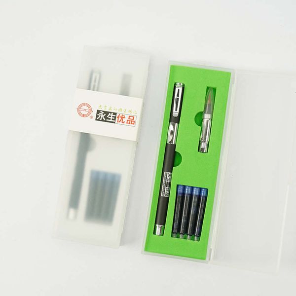yongsheng excellent product 9183 set pen brush dual purpose primary school hard calligraphy small regular script writing practice gift
yongsheng excellent product 9183 set pen brush dual purpose primary school hard calligraphy small regular script writing practice gift