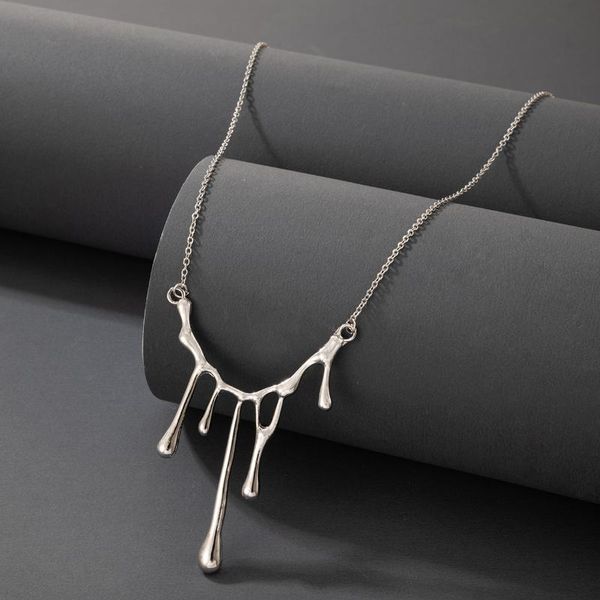pendant necklaces tocona ins fashion water drop necklace for women charms silver color alloy metal geometry adjustable jewelry collar20596
pendant necklaces tocona ins fashion water drop necklace for women charms silver color alloy metal geometry adjustable jewelry collar20596