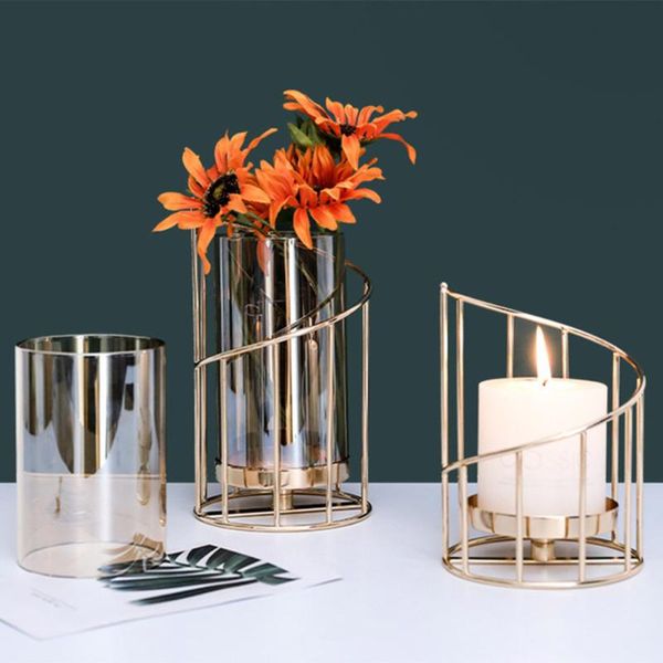 candlestick ornaments golden iron candlelight dinner props candlesticks luxury european wedding/home party decoration
candlestick ornaments golden iron candlelight dinner props candlesticks luxury european wedding/home party decoration
