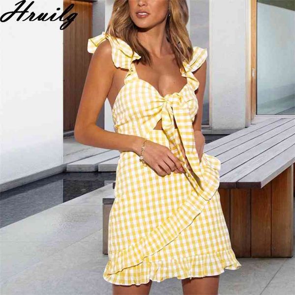 summer dresses sleeveless print fashion casual lace-up ruffled woman backless party clubwear mini 210513, Black;gray
summer dresses sleeveless print fashion casual lace-up ruffled woman backless party clubwear mini 210513, Black;gray