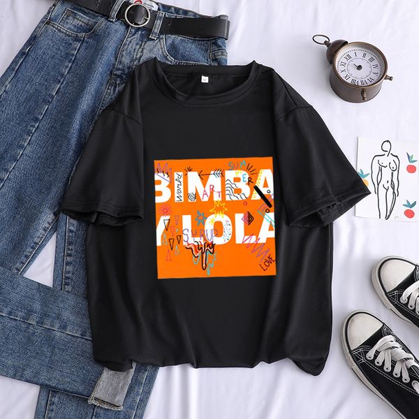 2021 summer new ladies t-shirt fashion trend letter printing girl loose round neck t-shirt pure cotton large size ladies ins, White
2021 summer new ladies t-shirt fashion trend letter printing girl loose round neck t-shirt pure cotton large size ladies ins, White