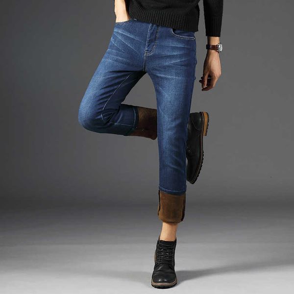 2020 winter warm fleece business fashion thicken denim trousers stretch jeans mens long trouser 28-40 x0621, Blue
2020 winter warm fleece business fashion thicken denim trousers stretch jeans mens long trouser 28-40 x0621, Blue