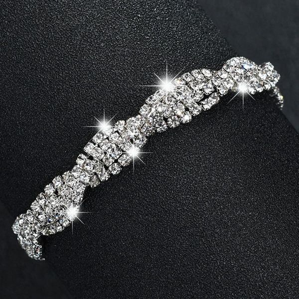 charm bracelets allme fashion full bling cubic zircon for women ladies huggie knotted cool accessories, Golden;silver
charm bracelets allme fashion full bling cubic zircon for women ladies huggie knotted cool accessories, Golden;silver