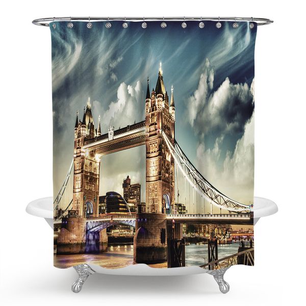 world bridge shower curtain polyester printing waterproof bathroom international famous bridges printed bath curtains door decor
world bridge shower curtain polyester printing waterproof bathroom international famous bridges printed bath curtains door decor