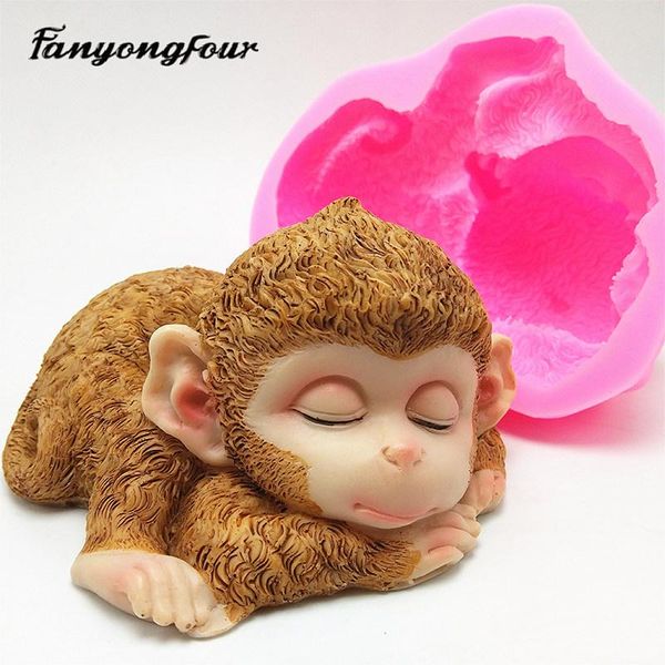 baking moulds 3d cute little monkey silicone mold fondant cake resin gypsum chocolate candle candy
baking moulds 3d cute little monkey silicone mold fondant cake resin gypsum chocolate candle candy