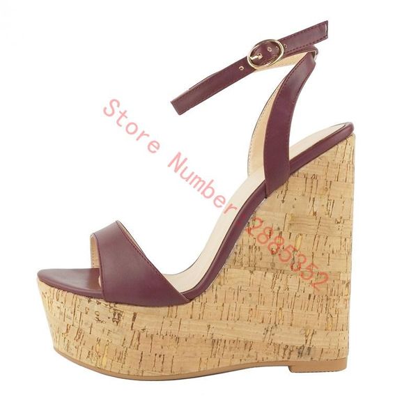 sandals simple wedge women large size 37-45 black brown buckle cross straps wood grain hollow women's sandal open toe high heel
sandals simple wedge women large size 37-45 black brown buckle cross straps wood grain hollow women's sandal open toe high heel