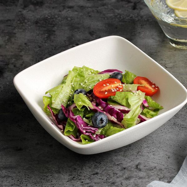 dishes & plates japanese-style ceramic square salad plate plain and elegant restaurant dessert bowl creative western set-up tableware h
dishes & plates japanese-style ceramic square salad plate plain and elegant restaurant dessert bowl creative western set-up tableware h