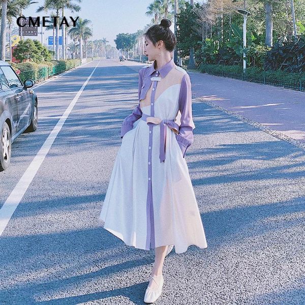 casual dresses elegant color contrast dress female 2021 autumn french design sense button goddess fan chic long shirt women, Black;gray
casual dresses elegant color contrast dress female 2021 autumn french design sense button goddess fan chic long shirt women, Black;gray