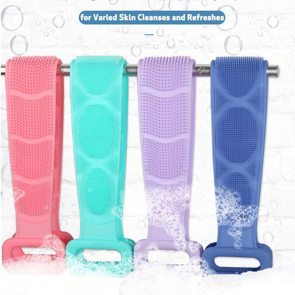 back scrubber for shower updated silicone bath body brush double sided silicone bath towel body brush full cover shower back brush ld62607
back scrubber for shower updated silicone bath body brush double sided silicone bath towel body brush full cover shower back brush ld62607