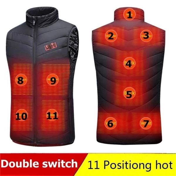 outdoor t-shirts 11 heated vest jacket fashion men coat intelligent usb electric heating thermal warm clothes winter plus s-5xl size, Gray;blue
outdoor t-shirts 11 heated vest jacket fashion men coat intelligent usb electric heating thermal warm clothes winter plus s-5xl size, Gray;blue
