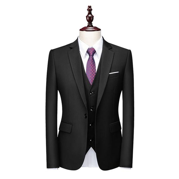 men's suits & blazers color basic 16 style casual solid 3 pieces / male one button jacker coat trousers pants vest waistcoat, White;black
men's suits & blazers color basic 16 style casual solid 3 pieces / male one button jacker coat trousers pants vest waistcoat, White;black