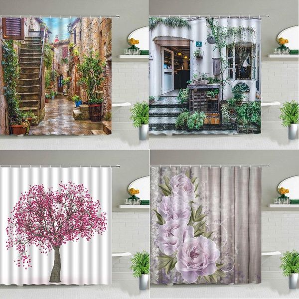 shower curtains flower alley curtain bathroom bath