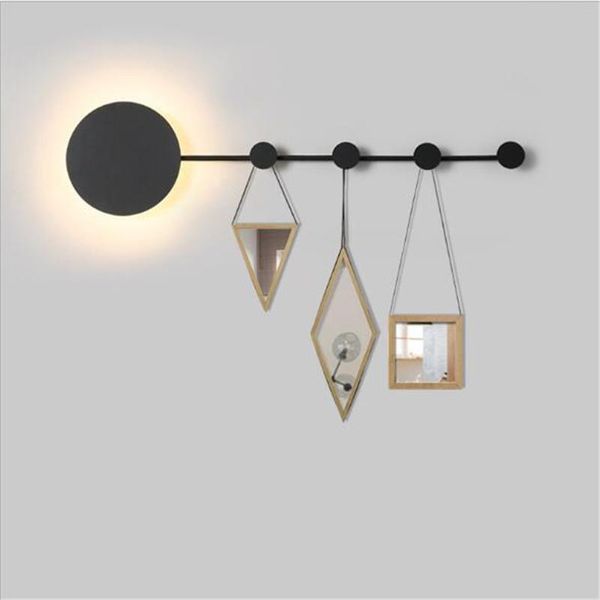 wall lamp modern simple nordic black/white iron led with hangers for cloakroom living room bedroom fitting 70/100cm 2232
wall lamp modern simple nordic black/white iron led with hangers for cloakroom living room bedroom fitting 70/100cm 2232