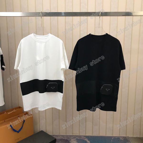 21ss men printed t shirts polos designer triangle chest pocket paris clothes mens shirt tag loose style black, White;black
21ss men printed t shirts polos designer triangle chest pocket paris clothes mens shirt tag loose style black, White;black