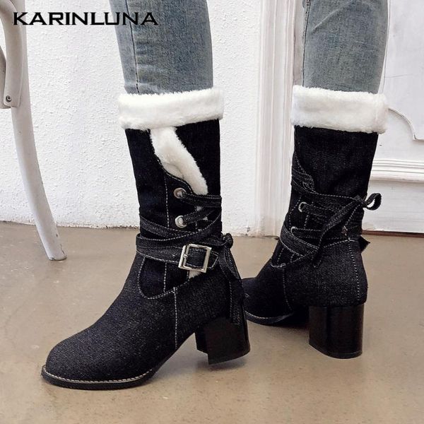 boots karin short plush keep warm women 2021 winter snow buckle straps mid-calf round toe slip-on shoes, Black
boots karin short plush keep warm women 2021 winter snow buckle straps mid-calf round toe slip-on shoes, Black