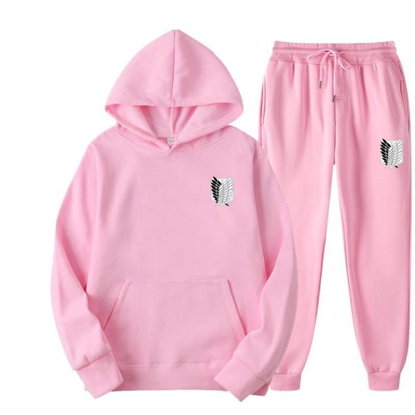 men's tracksuits two piece set pants + sweater anime japanese attack on titan hoodie pullovers long sleeves and loose, Gray
men's tracksuits two piece set pants + sweater anime japanese attack on titan hoodie pullovers long sleeves and loose, Gray