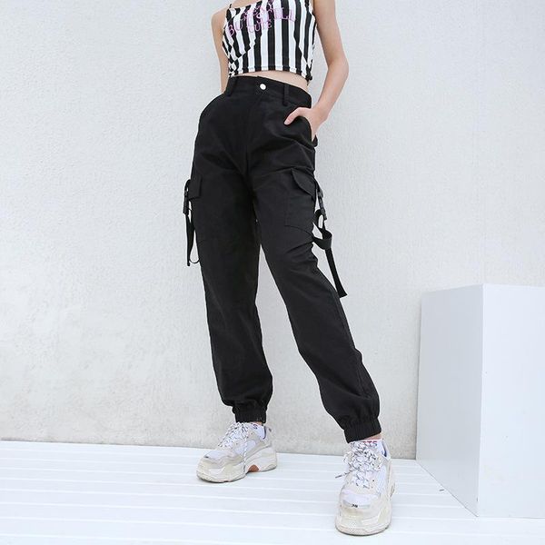 women's pants & capris streetwear cargo women casual joggers black high waist loose female trousers korean style ladies capri khaki, Black;white
women's pants & capris streetwear cargo women casual joggers black high waist loose female trousers korean style ladies capri khaki, Black;white